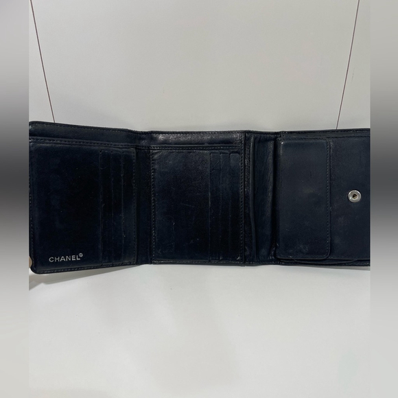 Chanel Canvas Compact Wallet - Picture 5 of 7